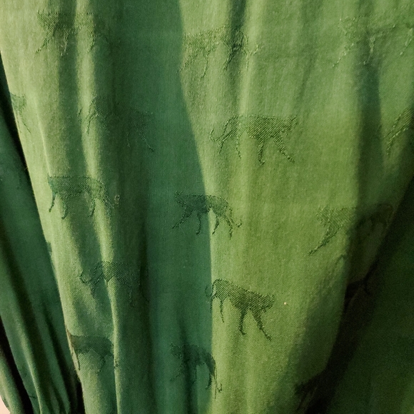 Boutique 1861 Green Long Sleeve Dress - Picture 3 of 4
